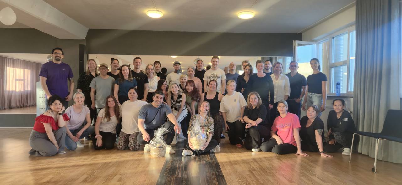 Grundaren Patricia Edvardsson på Bailando Studios